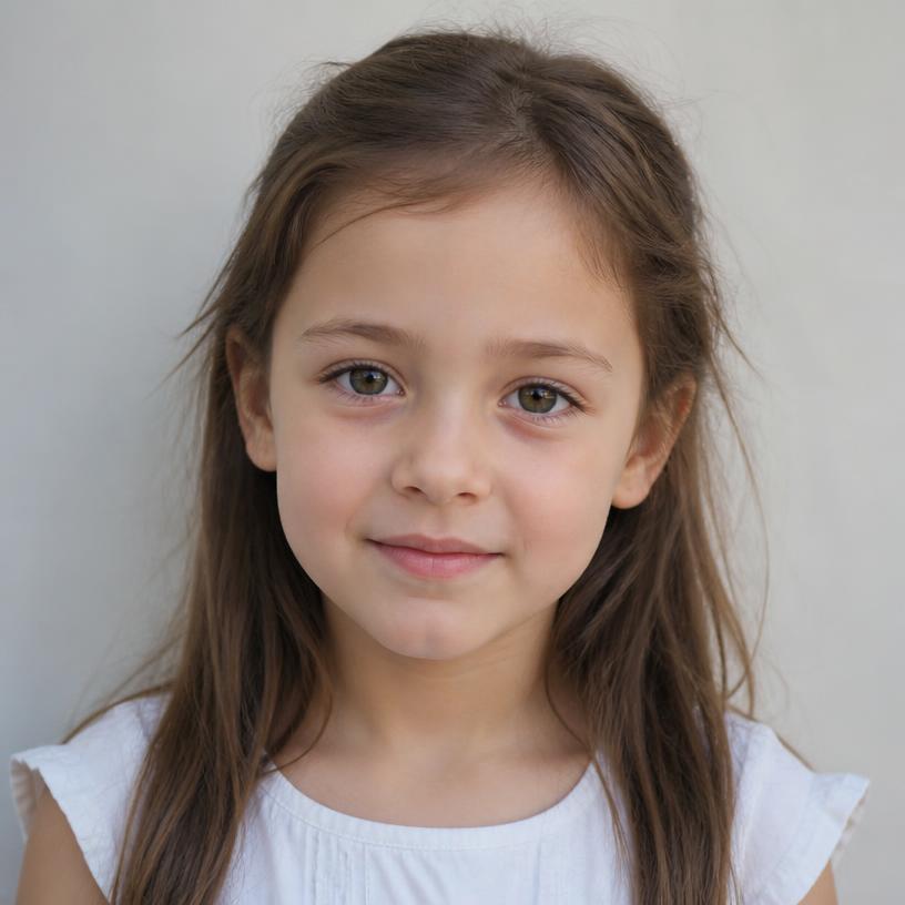 Zara as a child